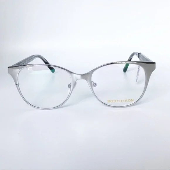 Boucheron Round Metal/Acetate Optical Glasses NWT - Picture 5 of 7
